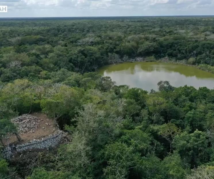 Descubren complejo habitacional y pirámide maya en Yucatán Descubren complejo habitacional y pirámide maya en Yucatán