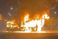 Acaba fuego con transporte urbano