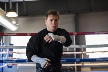 Canelo reaparece en entrenamiento tras cirug&iacute;a