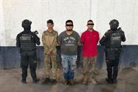 Capturan a integrantes de un grupo delictivo