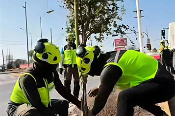 Convierten vía al aeropuerto de Monterrey en corredor verde