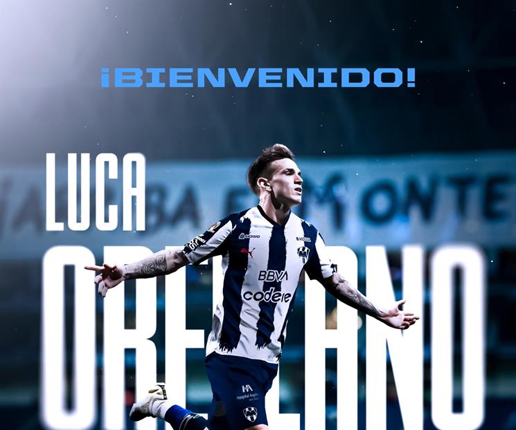 Confirma Rayados en redes sociales el fichaje de Luca Orellano