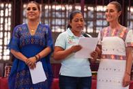 Presenta Sheinbaum nuevo centro de caf&eacute; y ma&iacute;z Bienestar