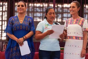 Presenta Sheinbaum nuevo centro de café y maíz Bienestar