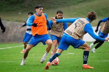 Ya comenz&oacute; Rayados a preparar el duelo ante Necaxa