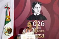 Reitera Sheinbaum rechazo ante los amagos de Trump