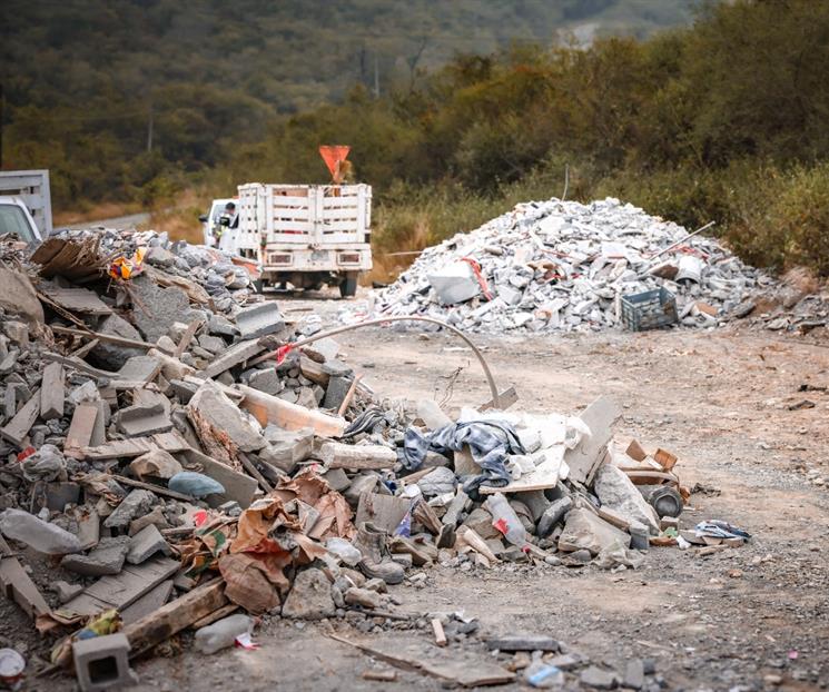 Multarán por tirar escombro en Santiago Multarán por tirar escombro en Santiago