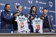 Presentan Rayados a Alonso Aceves y a Luca Orellano