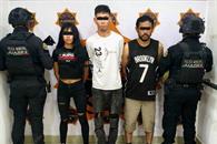 Caen tres presuntos narcodistribuidores