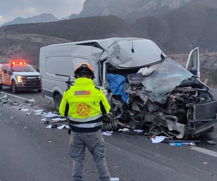 Choque deja una persona sin vida en Autopista a Saltillo Choque deja una persona sin vida en Autopista a Saltillo