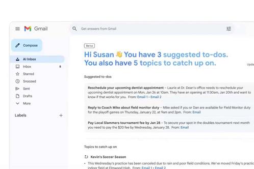 Cambio hist&oacute;rico en Gmail
