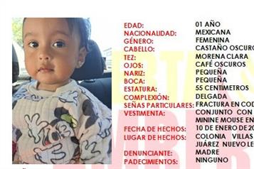 Hallan a ni&ntilde;a desaparecida