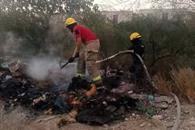 Alarma incendio de pastizal