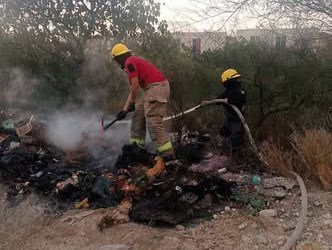 Alarma incendio de pastizal