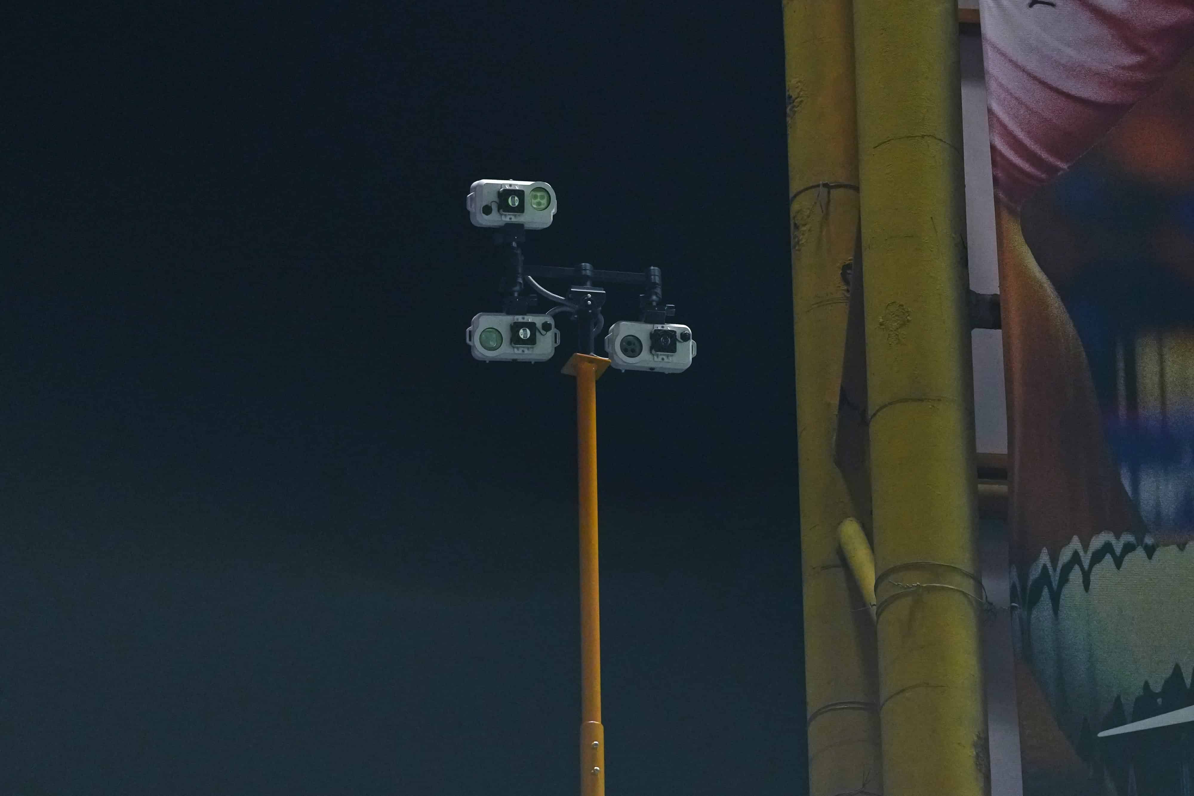 Nueva tecnolog&iacute;a de fuera de lugar instalada en el Estadio Universitario.