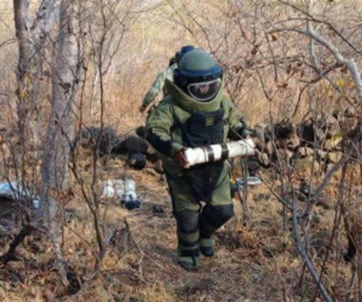 En 2025 desactivaron mil 645 bombas en Michoac&aacute;n