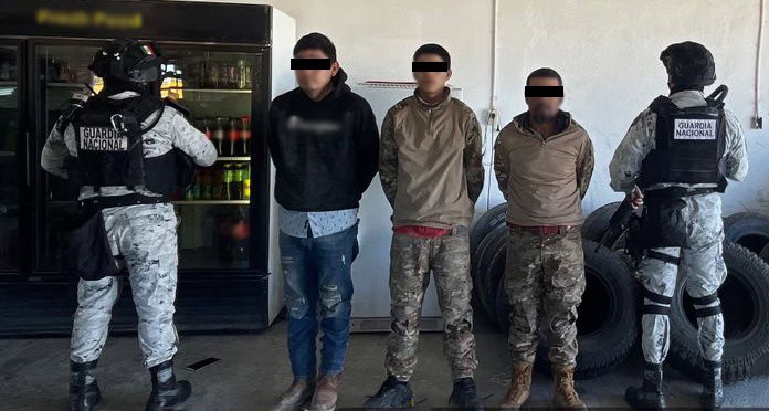 Caen con armas de fuego en Los Ramones