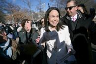 Recibe Donald Trump a Mar&iacute;a Corina Machado en EU