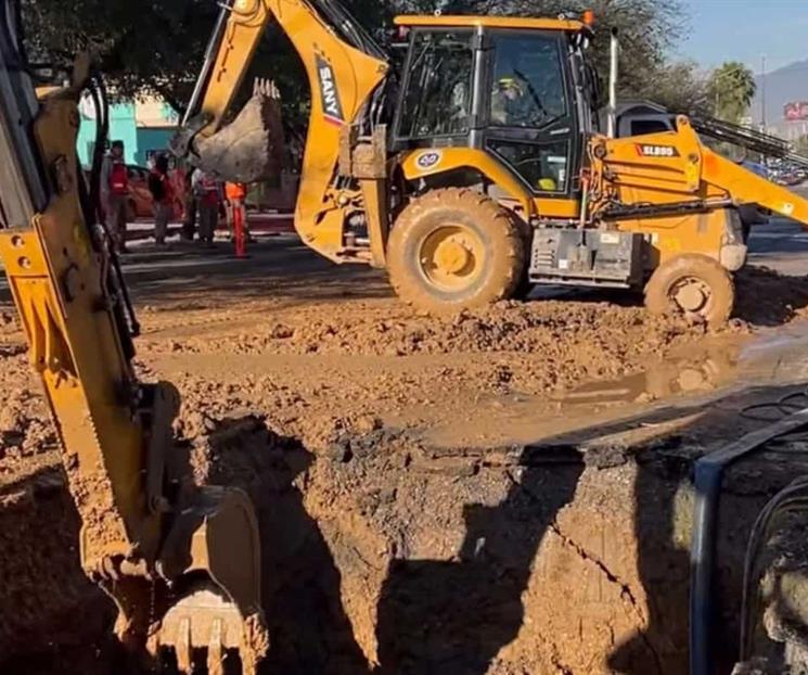 Arranca AyD reparaci&oacute;n de macrofuga en Eloy Cavazos