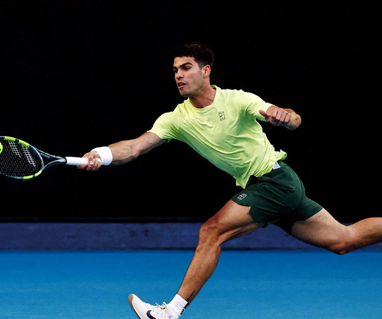 Llega Alcaraz con hambre de triunfo