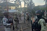 Frenan fuerzas federales homenaje al CJNG en Michoac&aacute;n