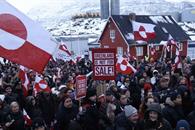 Protestan en Dinamarca y Groenlandia por amenazas de Trump 