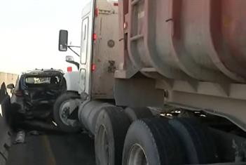 Colapsa choque al Libramiento Noroeste