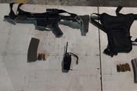 Cae pareja con arma de fuego