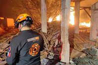 Se incendia tarimera en Hidalgo