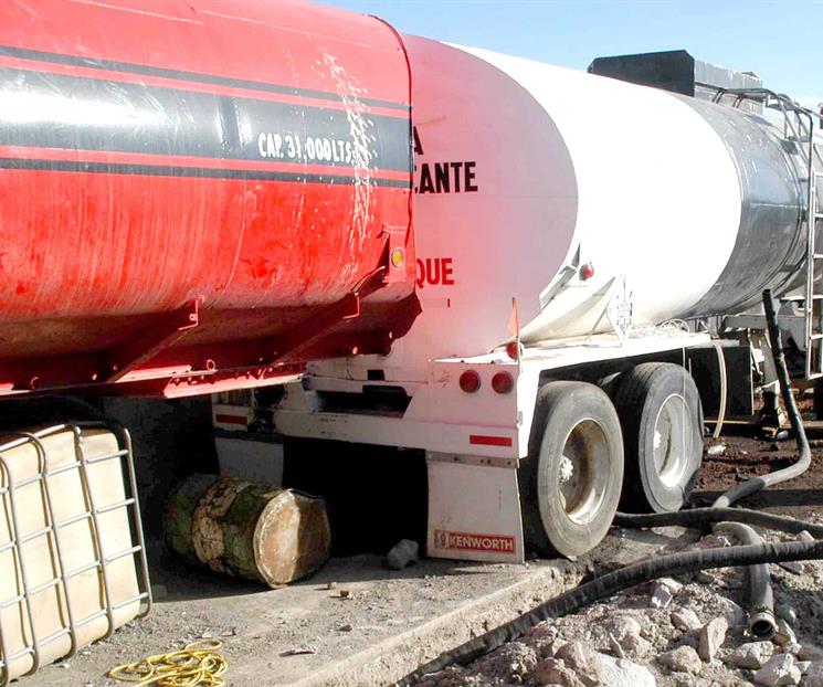 Van al alza decomisos de camiones cisterna en M&eacute;xico