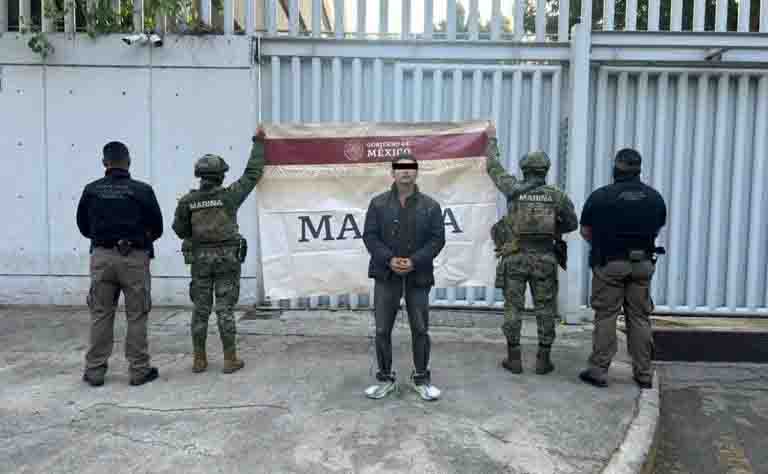 Detienen a Omar N por tr&aacute;fico de drogas a EU