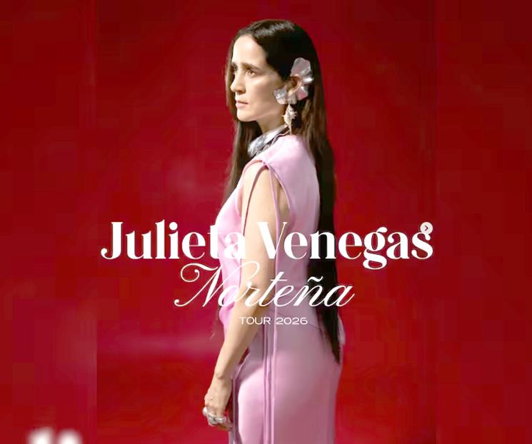 Anuncia Julieta Venegas su Norte&ntilde;a Tour 2026