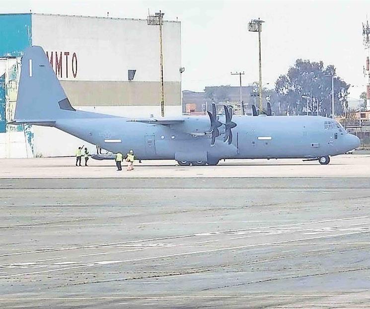 Aclaran la presencia del avi&oacute;n militar de EU