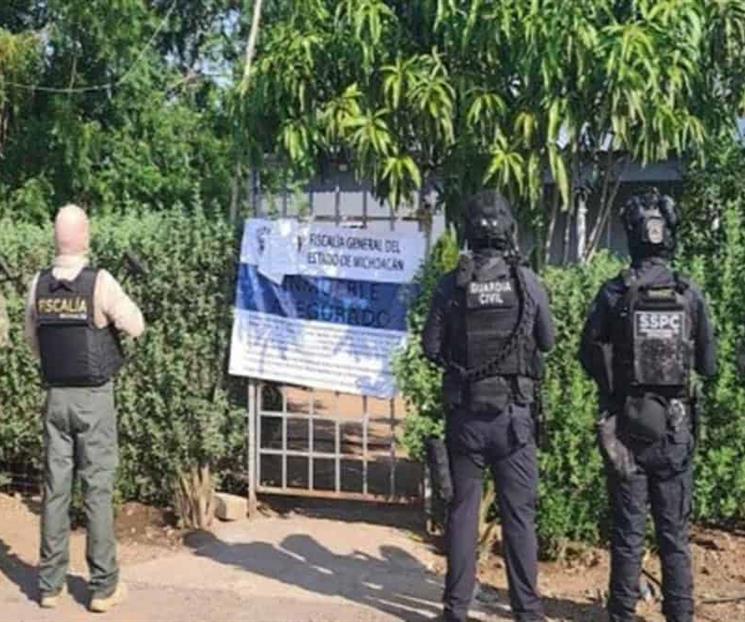 Caen 8 como parte del Plan Michoac&aacute;n