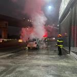 Se incendia auto en Guadalupe