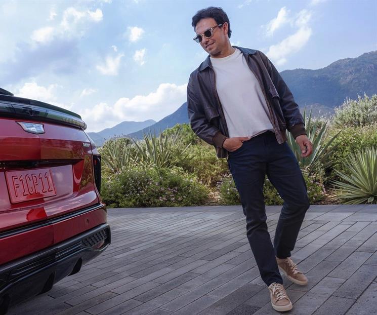 Aparece Checo en su primer comercial con Cadillac