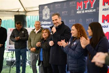 Entrega Monterrey parque rehabilitado