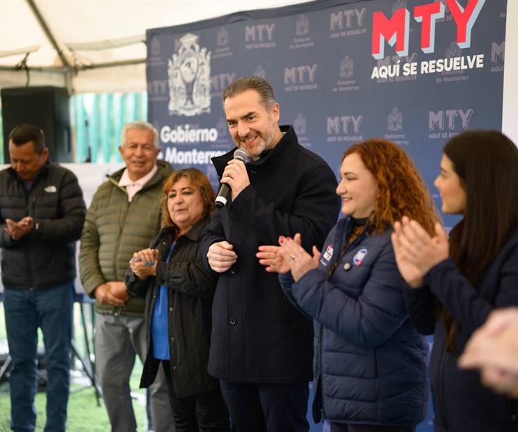 Entrega Monterrey parque rehabilitado