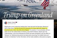 Frena Trump amenazas y habla de acuerdo por Groenlandia Frena Trump amenazas y habla de acuerdo por Groenlandia