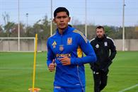 Tiene Francisco Reyes primer práctica con Tigres Tiene Francisco Reyes primer práctica con Tigres