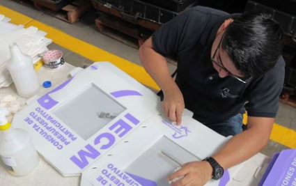 IECM aprueba materiales electorales IECM aprueba materiales electorales