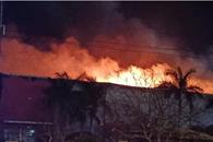 Se registra explosión e incendio en maquiladora de Tamaulipas Se registra explosión e incendio en maquiladora de Tamaulipas