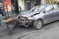 Deja choque un lesionado