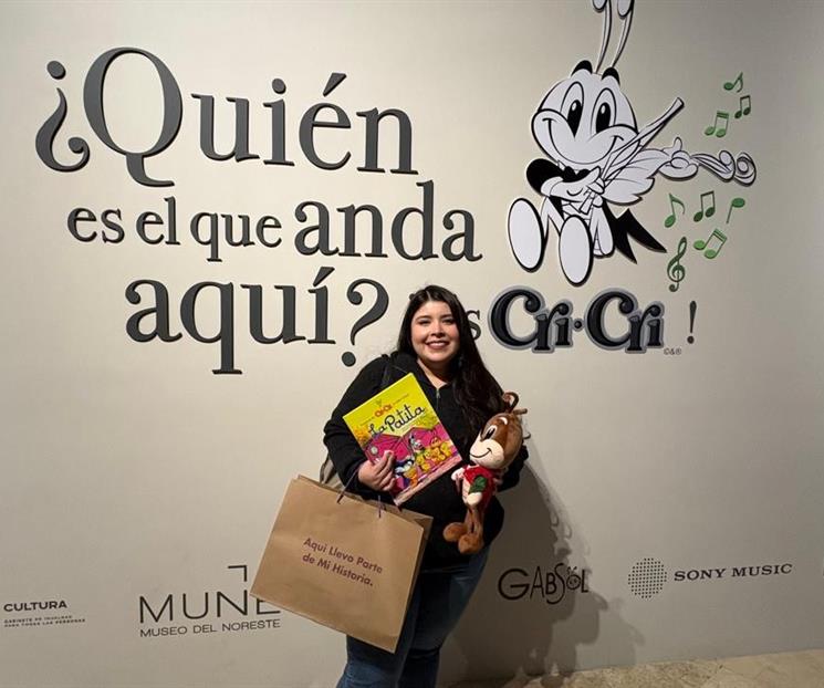 Llega la visitante 100 de la exposición de Cri-Cri Llega la visitante 100 de la exposición de Cri-Cri