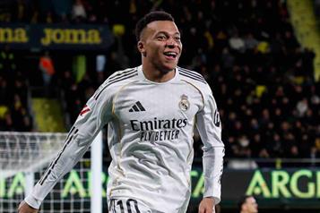 Da Mbapp&eacute; triunfo y liderato al Real Madrid en la Liga de Espa&ntilde;a 