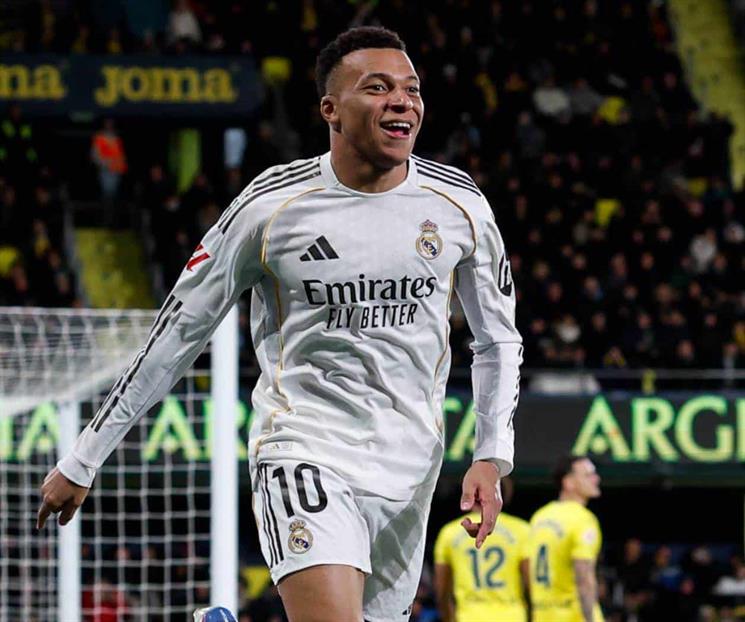 Da Mbapp&eacute; triunfo y liderato al Real Madrid en la Liga de Espa&ntilde;a 