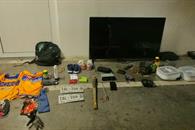 Detienen a tres presuntos ladrones