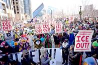 Incrementan protestas tras detención de menor por ICE Incrementan protestas tras detención de menor por ICE