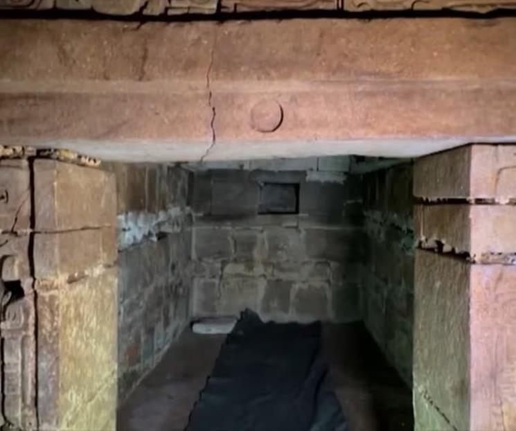 Sheinbaum revela descubrimiento de tumba zapoteca en Oaxaca Sheinbaum revela descubrimiento de tumba zapoteca en Oaxaca