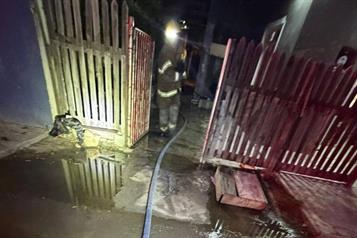Incendio en casa deja un lesionado en Linares